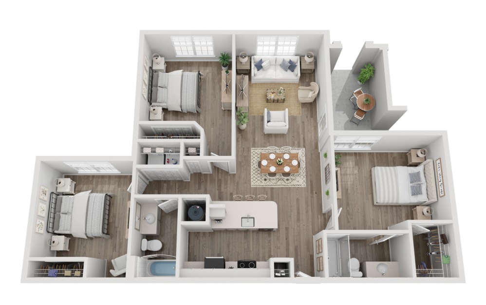 C1 Floor Plan